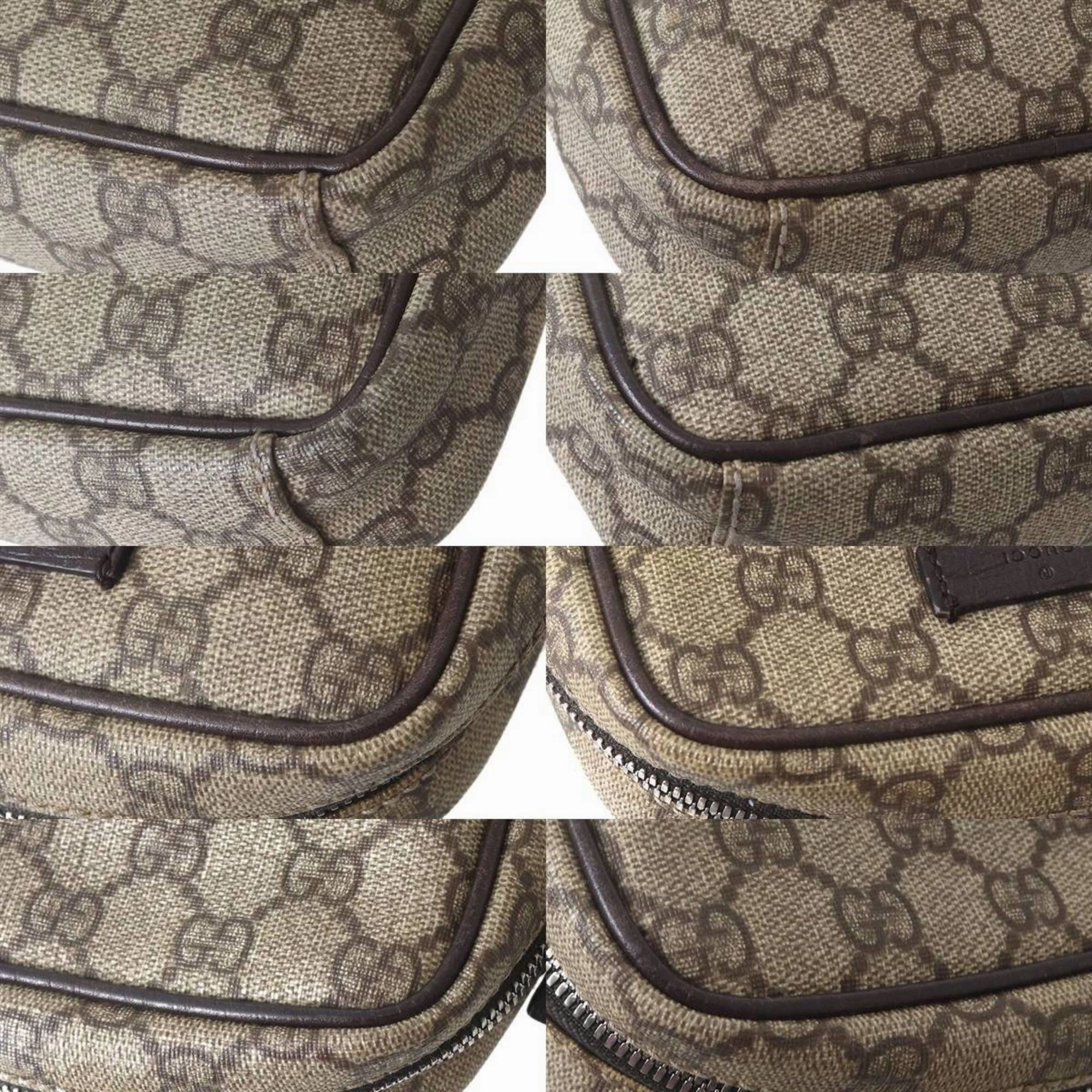 Gucci Beige Brown Shoulder Bag ()