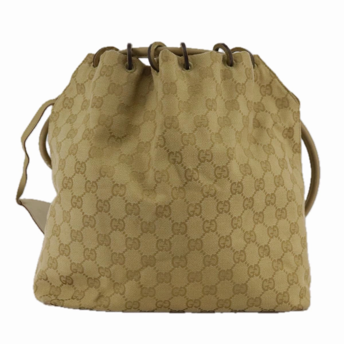 Gucci Beige Canvas Shoulder Bag ()