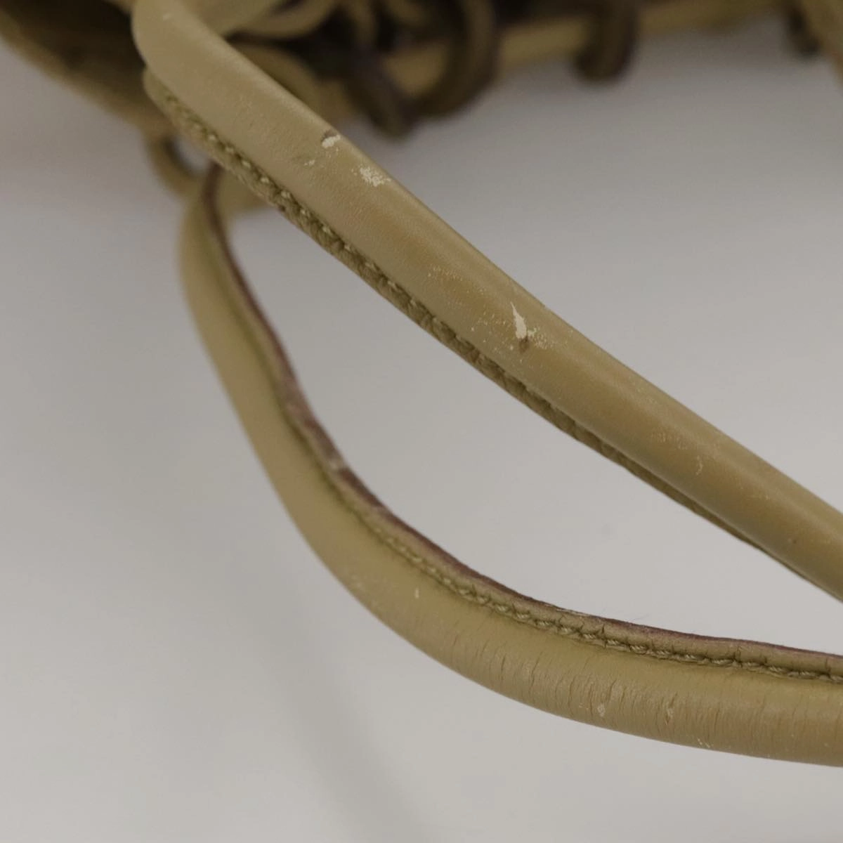 Gucci Beige Canvas Shoulder Bag ()