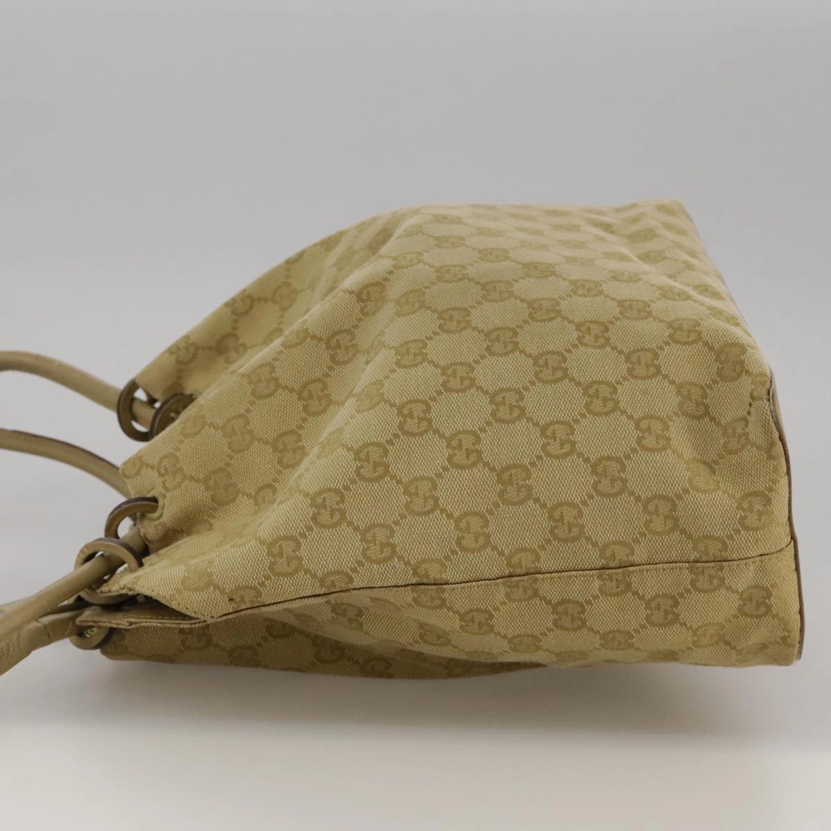 Gucci Beige Canvas Shoulder Bag ()