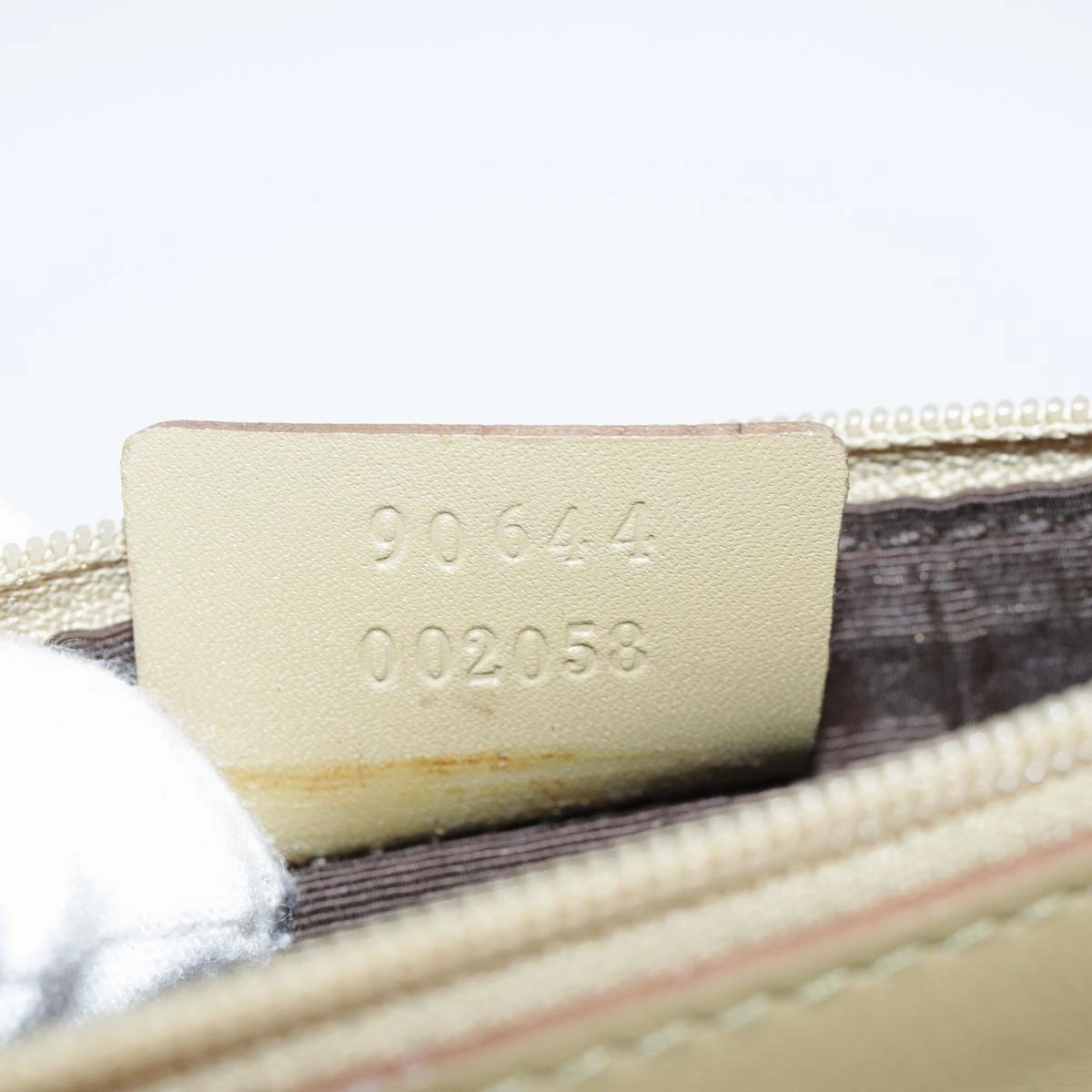 Gucci Beige Canvas Shoulder Bag ()