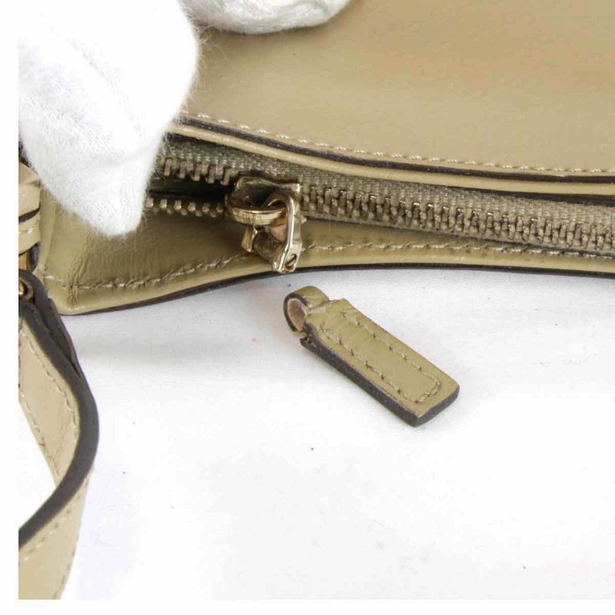 Gucci Beige Leather Shoulder Bag ()