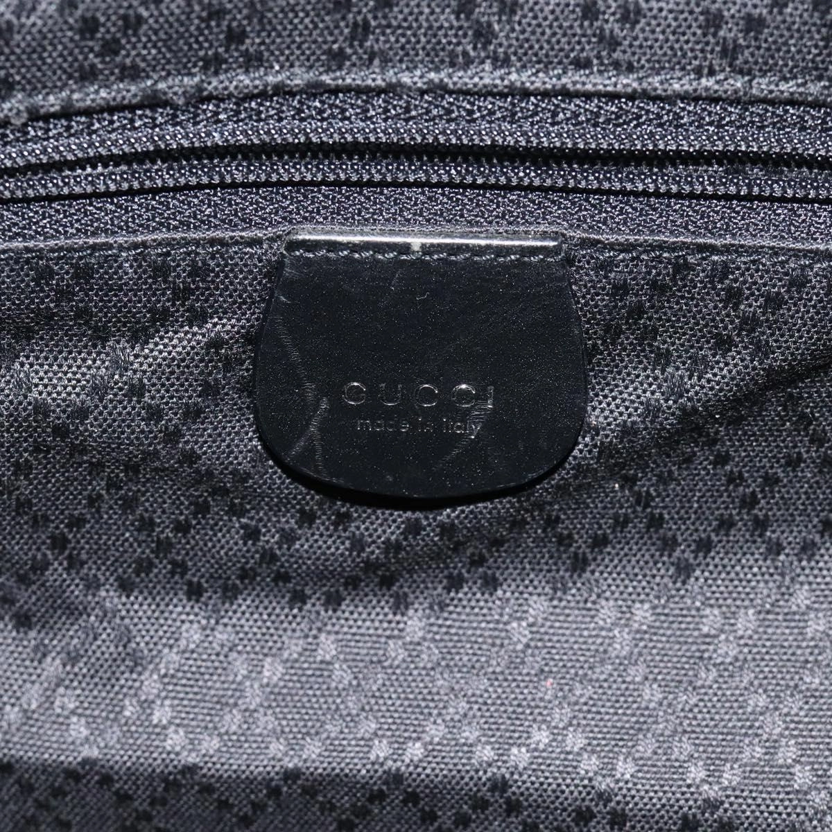 Gucci Black Canvas Shoulder Bag ()