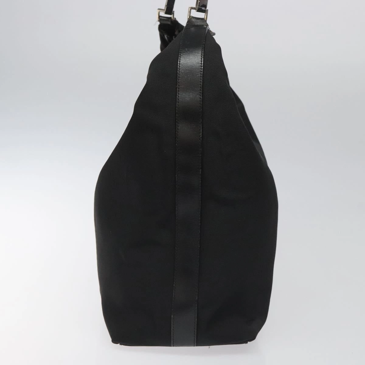 Gucci Black Canvas Shoulder Bag ()