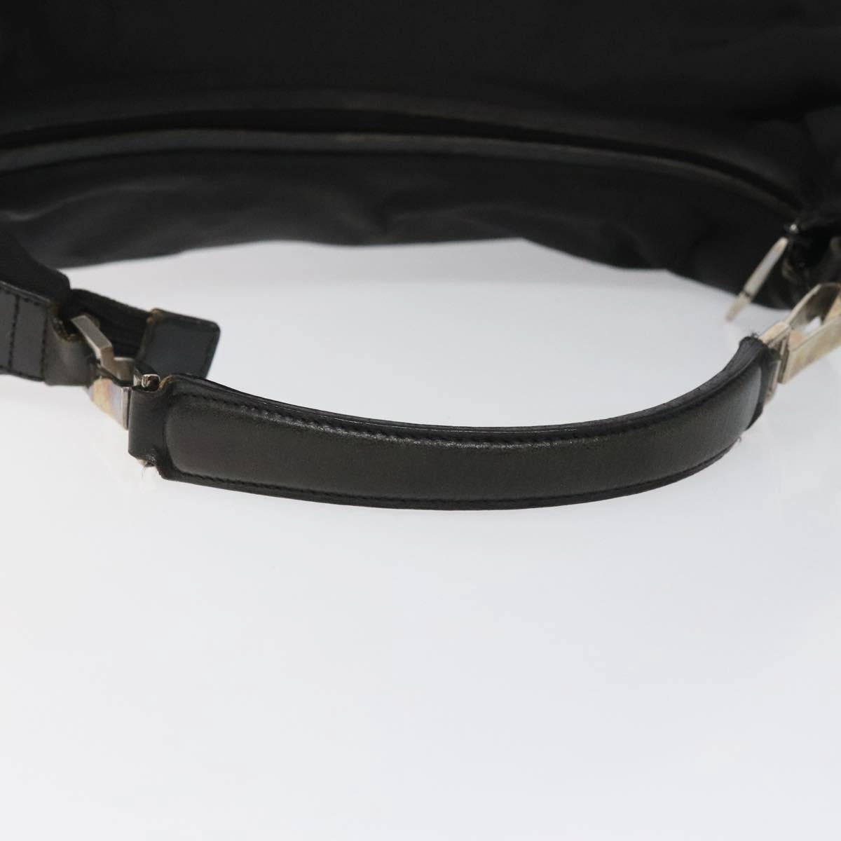 Gucci Black Canvas Shoulder Bag ()