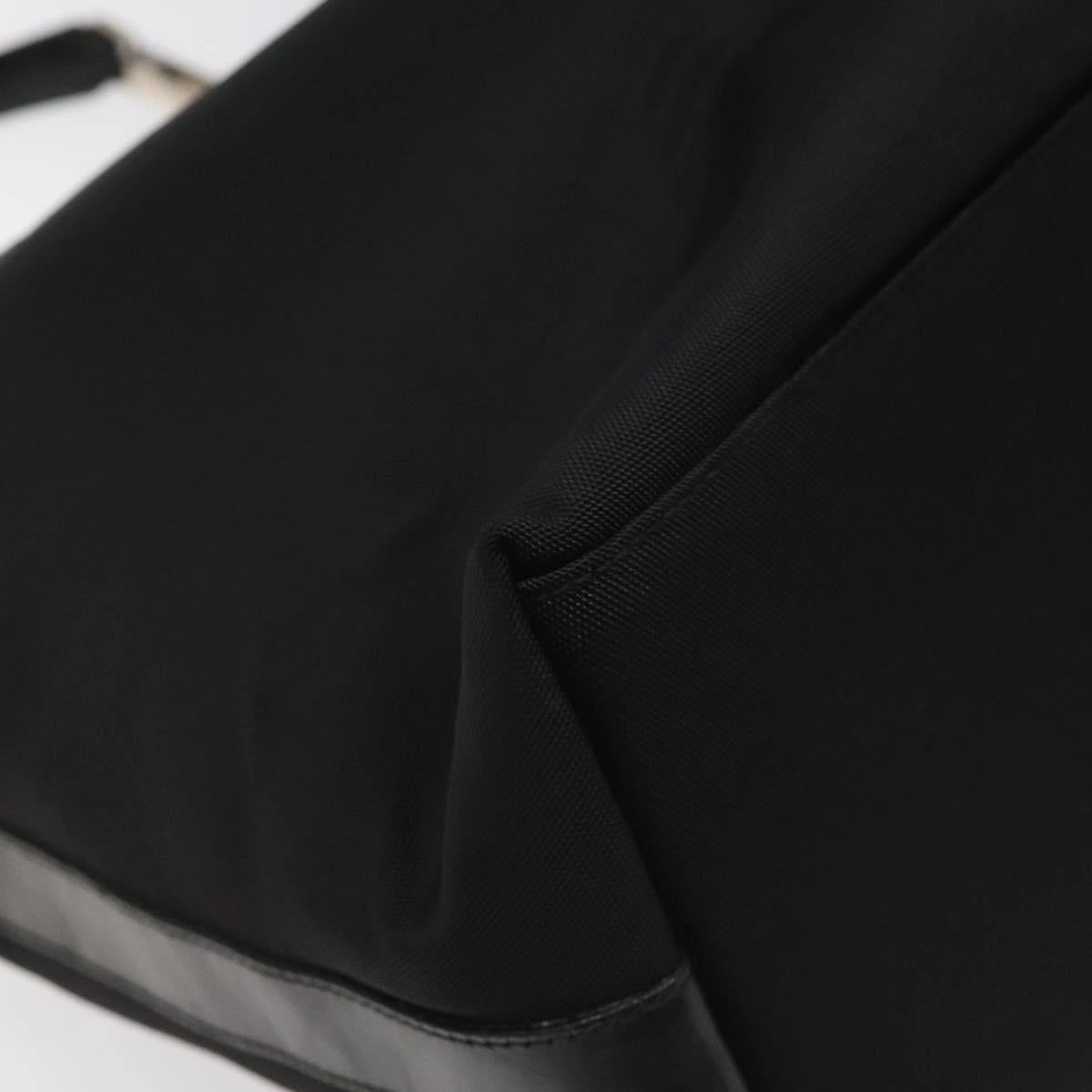 Gucci Black Canvas Shoulder Bag ()