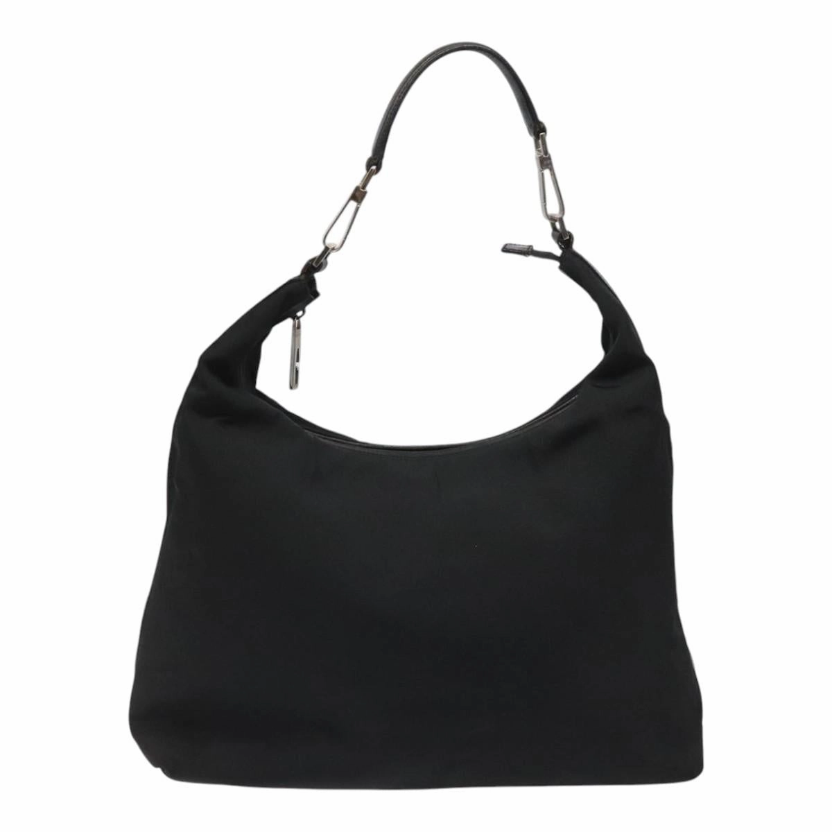 Gucci Black Canvas Shoulder Bag ()