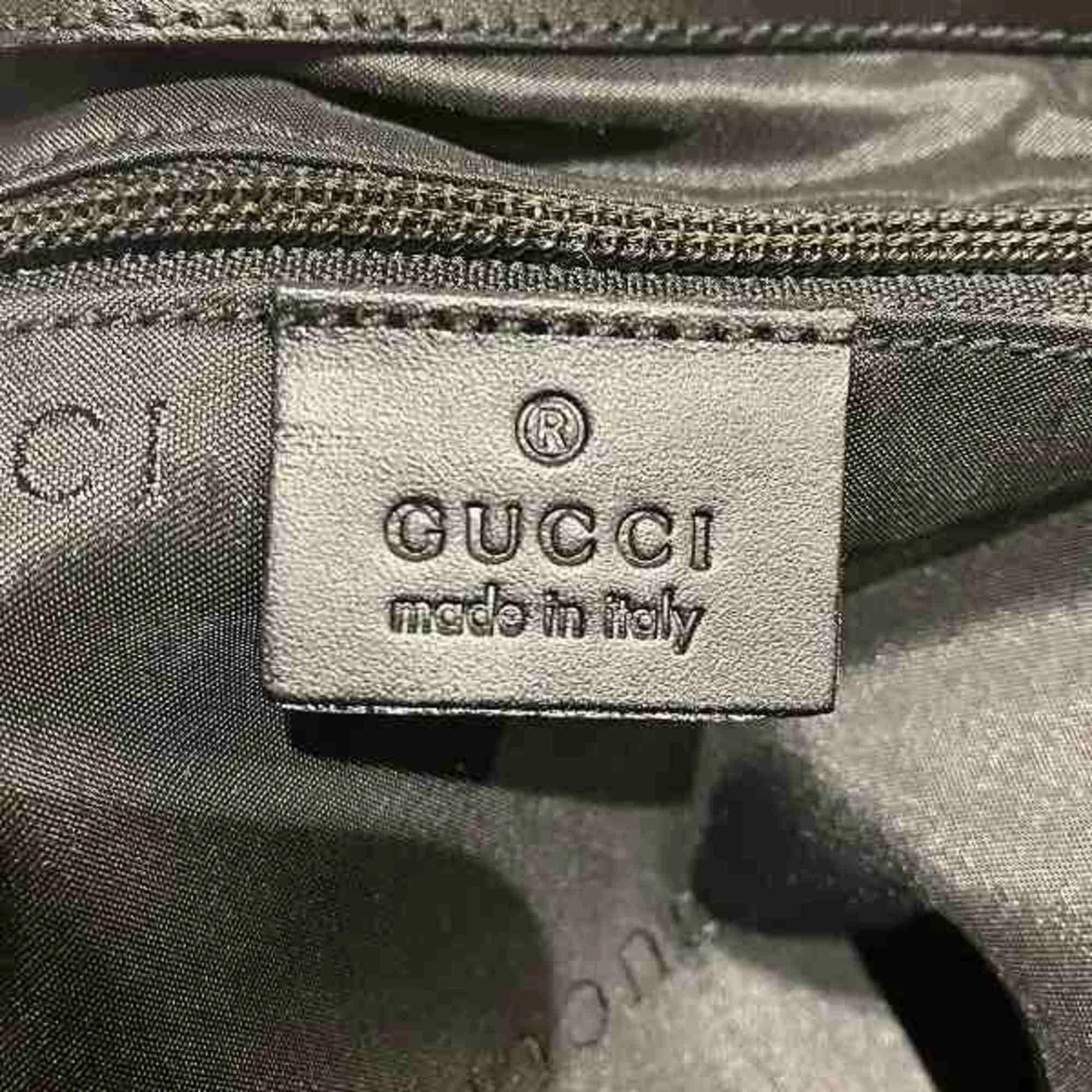 Gucci Black Nylon Shoulder Bag ()