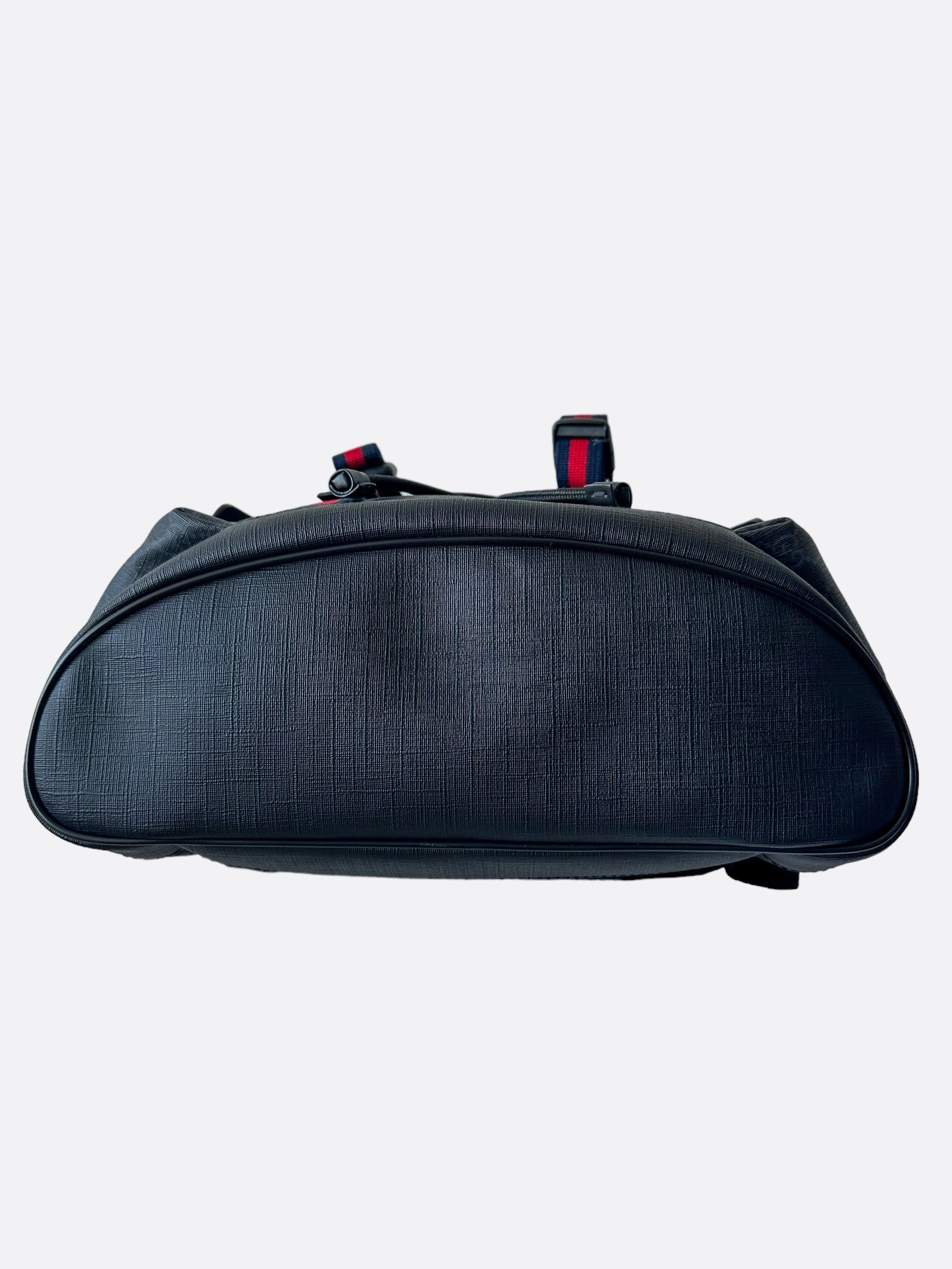 Gucci Black Supreme GG Monogram Backpack