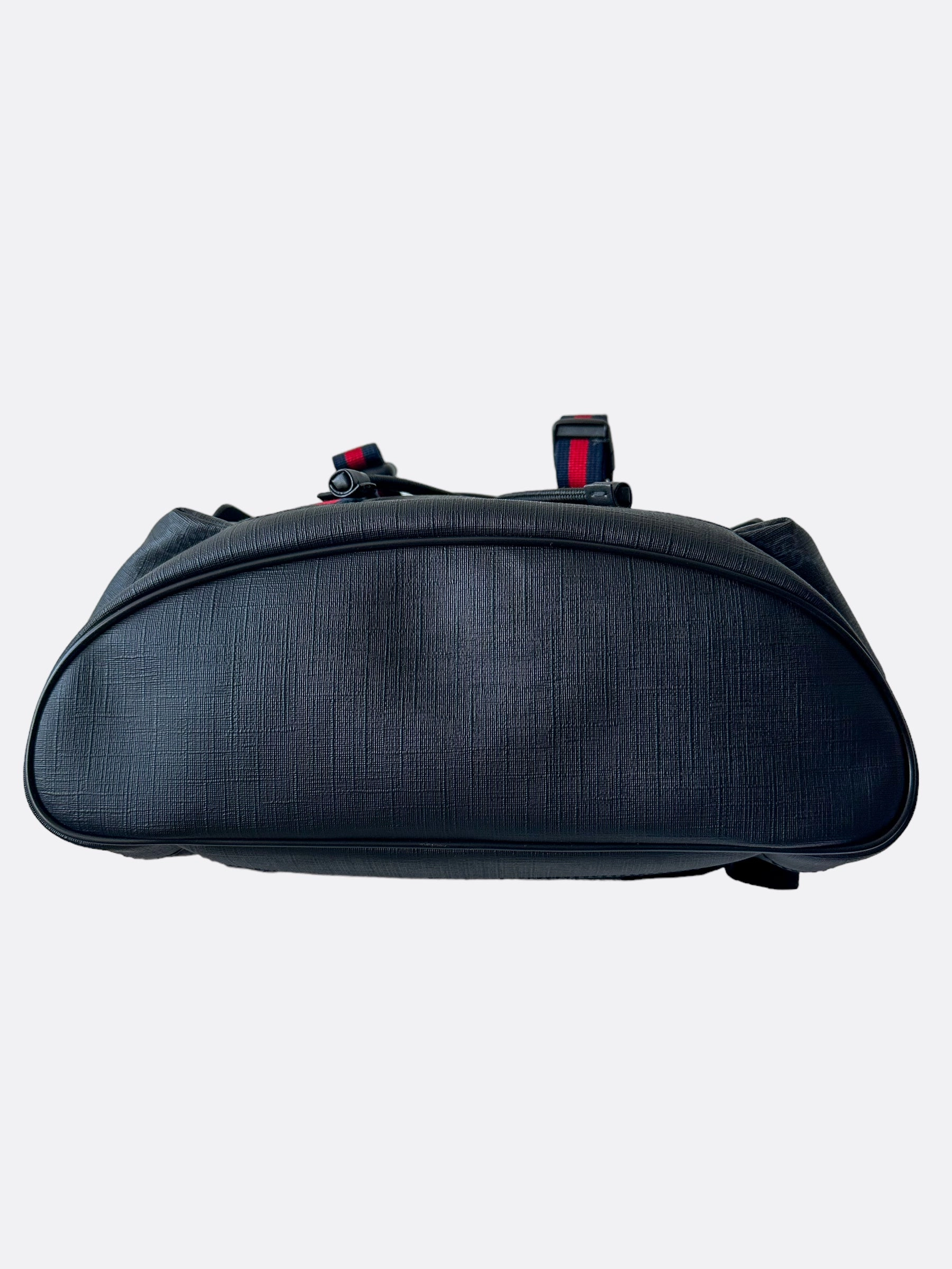 Gucci Black Supreme GG Monogram Backpack