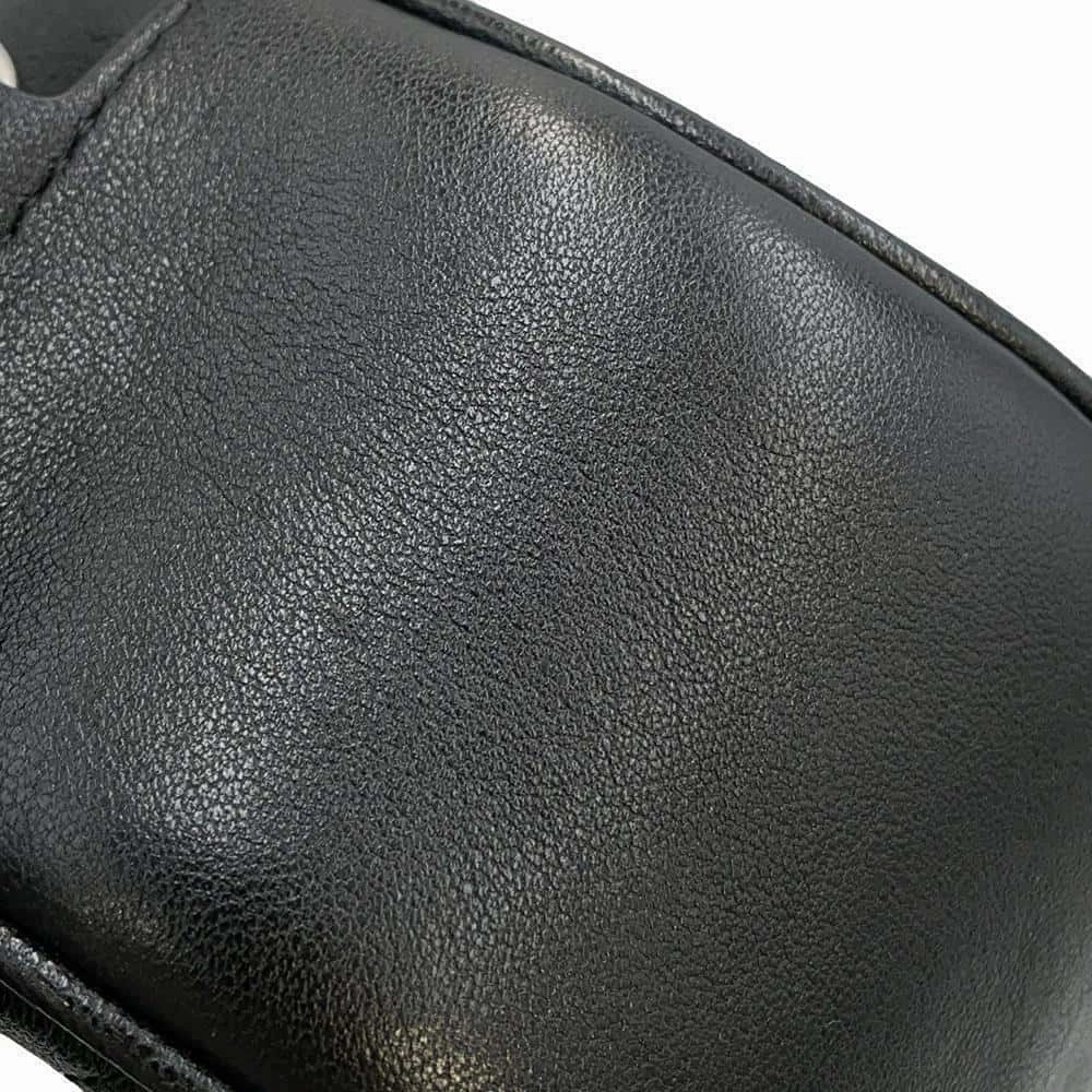 GUCCI Blondie Shoulder Bag Black760175 Leather