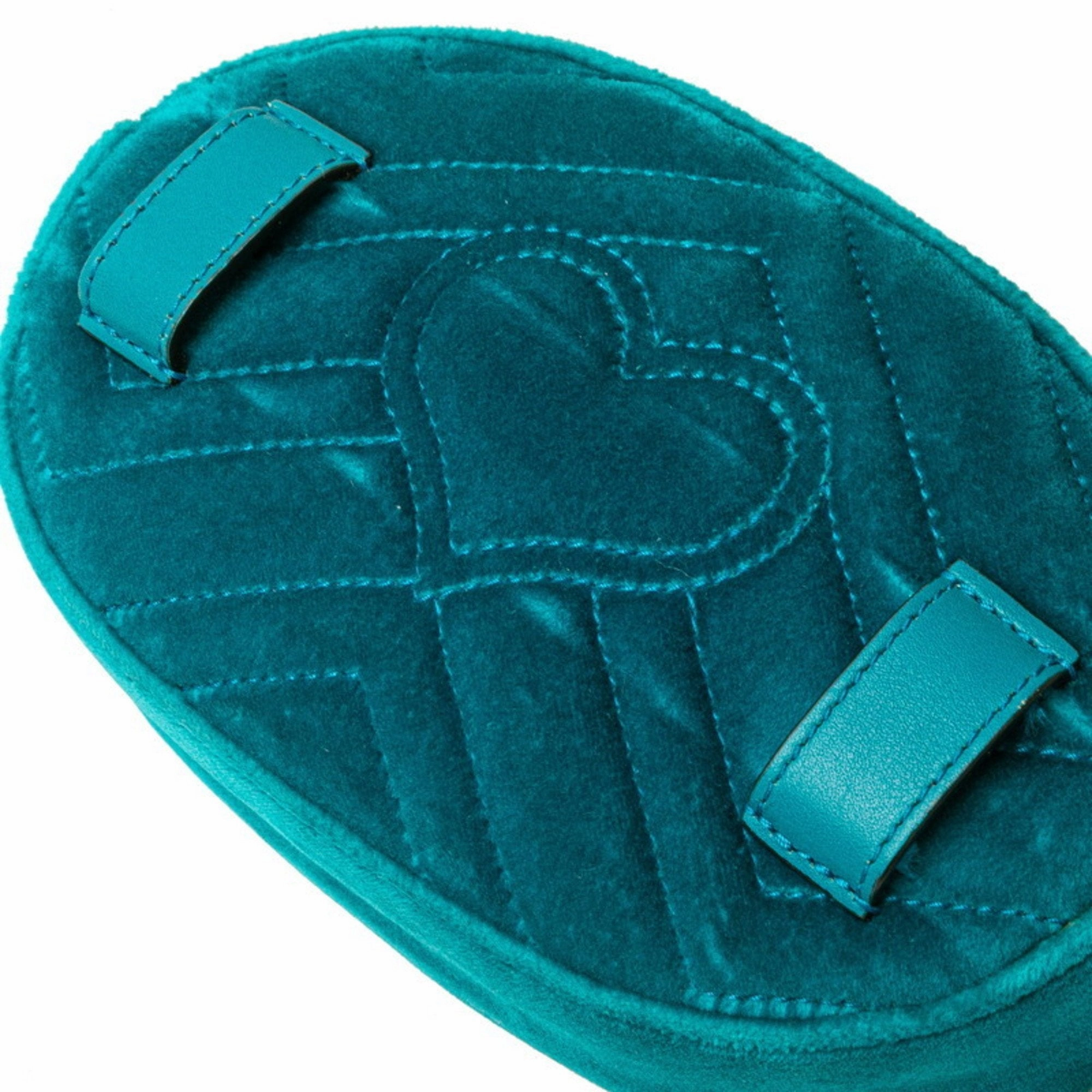 Gucci blue Leather Leather Fanny Pack Sling Bag (Pre-Owned)