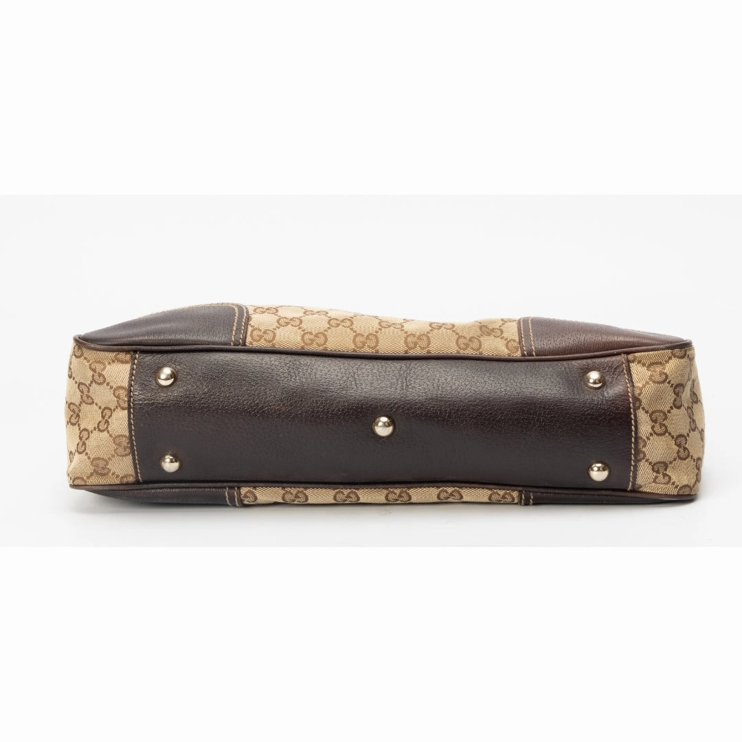 Gucci Brown GG Canvas Princy Tote Bag