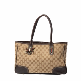 Gucci Brown GG Canvas Princy Tote Bag