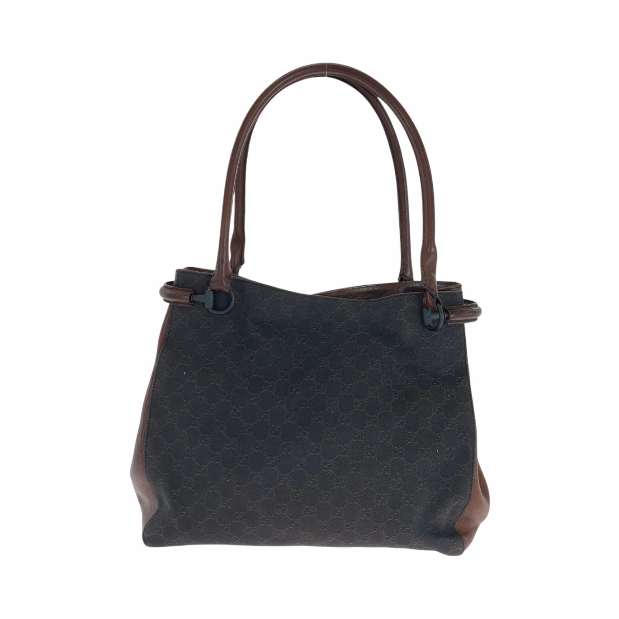 Gucci Brown Gg Canvas Shoulder Bag Tote Bag ()