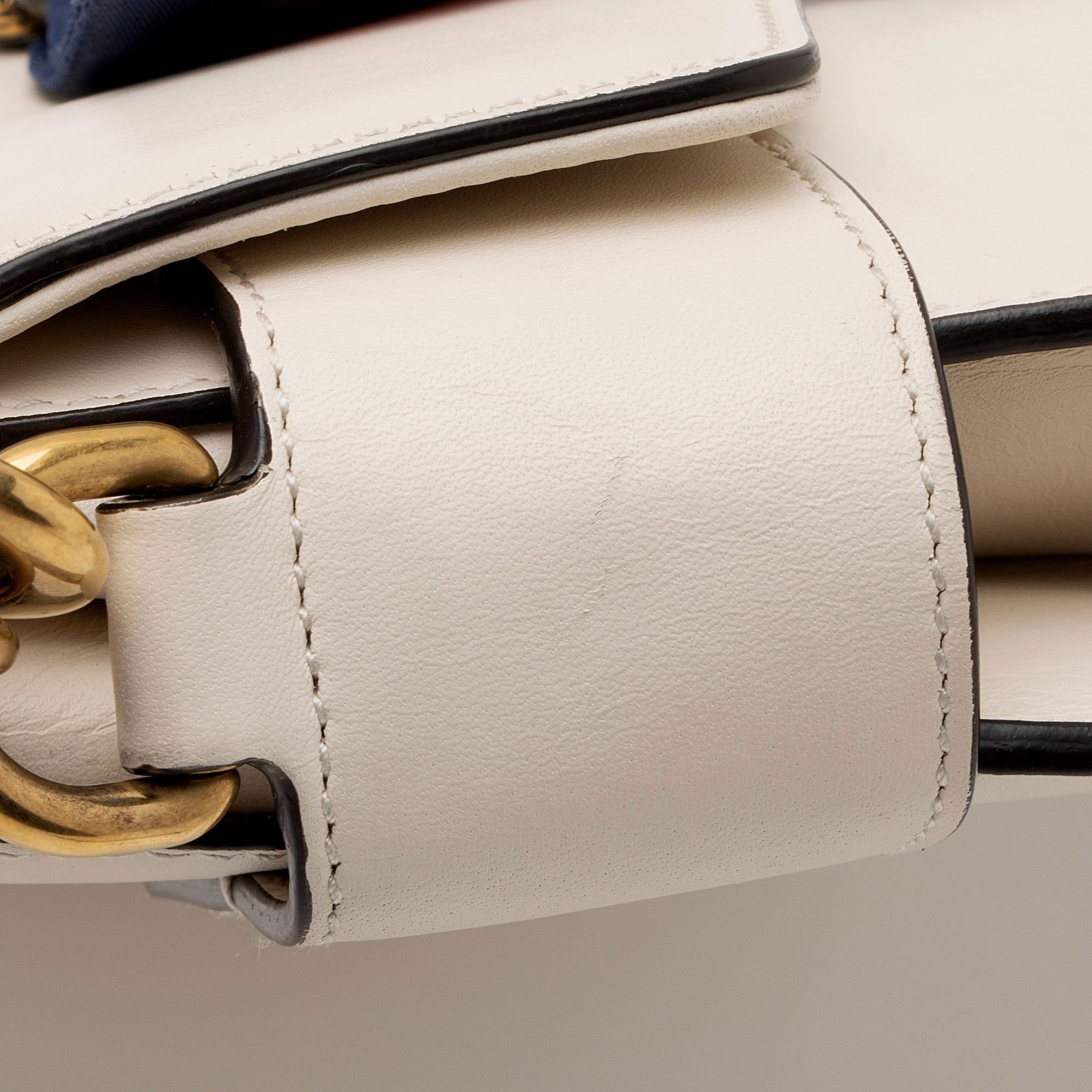 Gucci Calfskin Tiger Broadway Mini Shoulder Bag (SHF-VQsEa9)