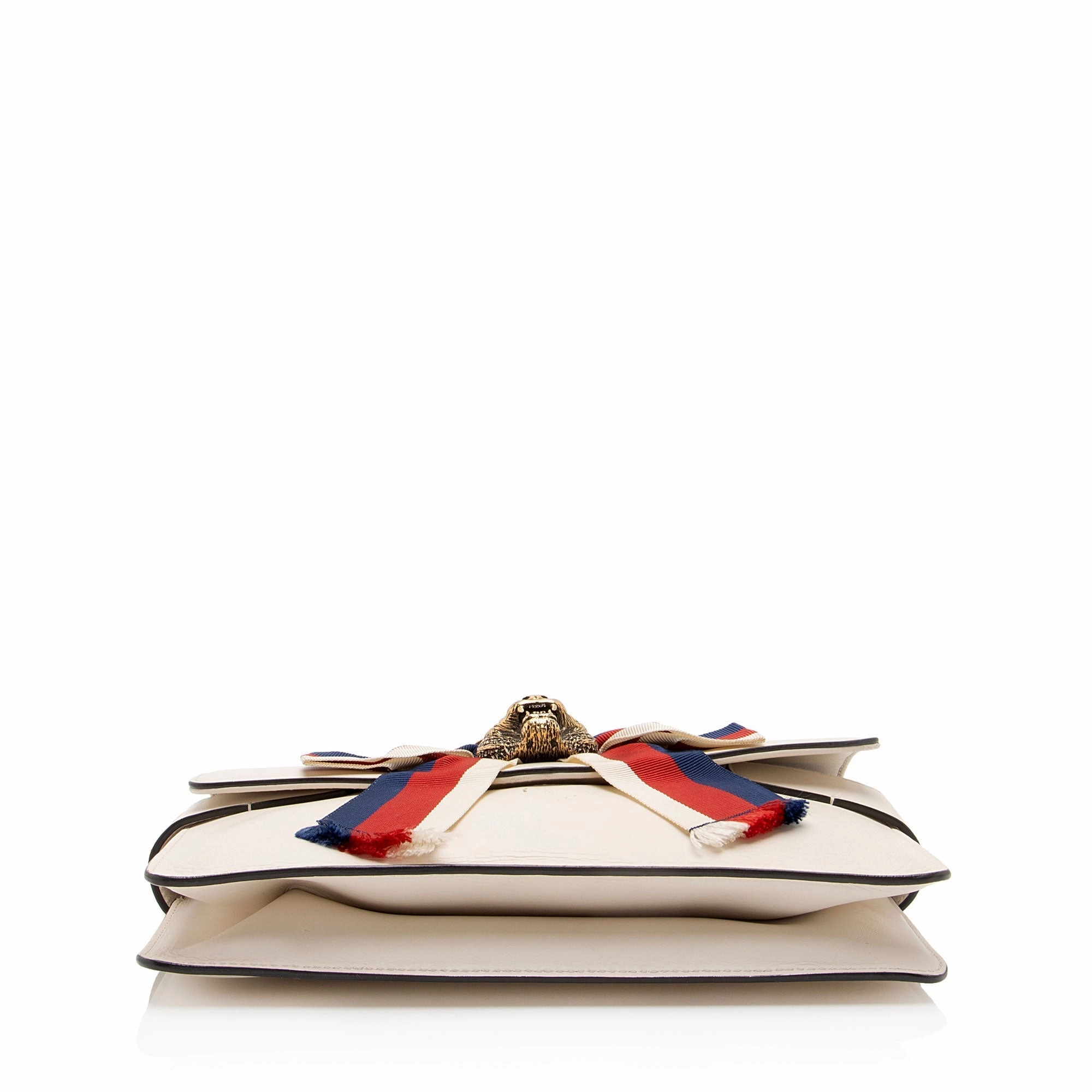 Gucci Calfskin Tiger Broadway Mini Shoulder Bag (SHF-VQsEa9)