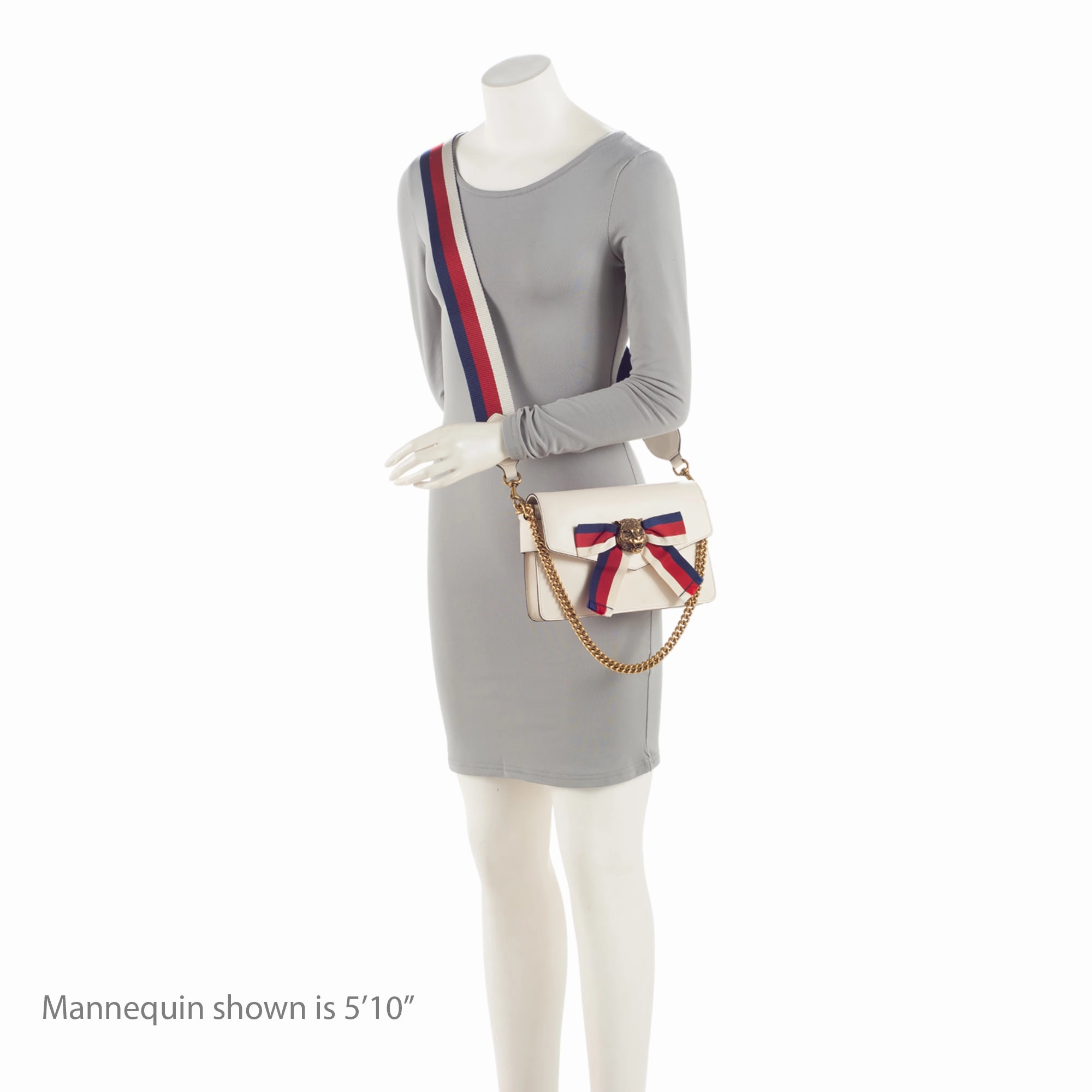 Gucci Calfskin Tiger Broadway Mini Shoulder Bag (SHF-VQsEa9)