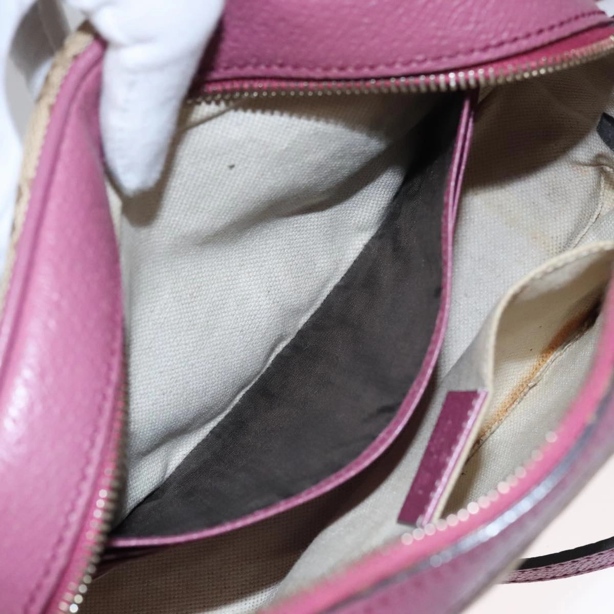 Gucci Camera  Canvas Shoulder Bag (Pre-Owned)