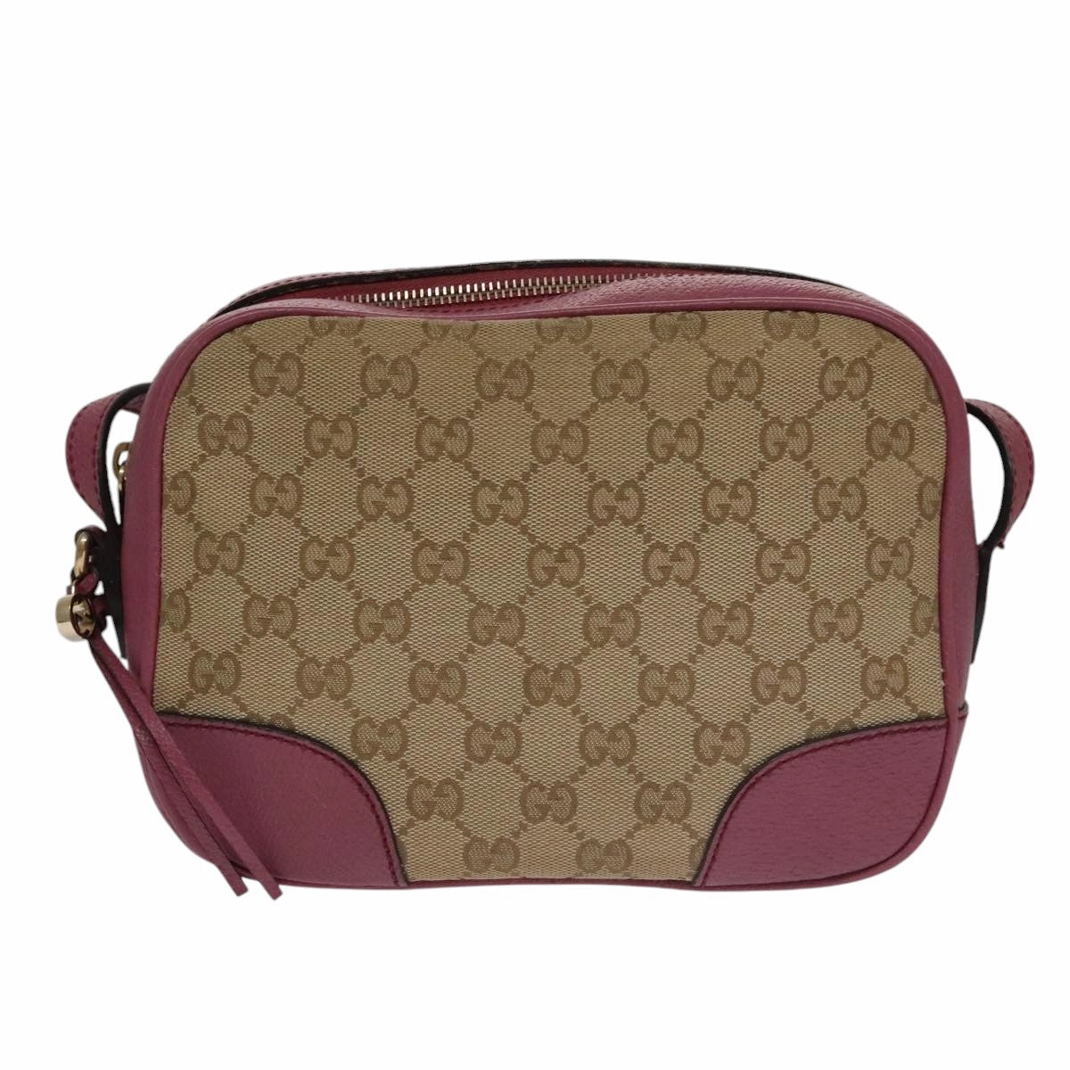 Gucci Camera  Canvas Shoulder Bag (Pre-Owned)