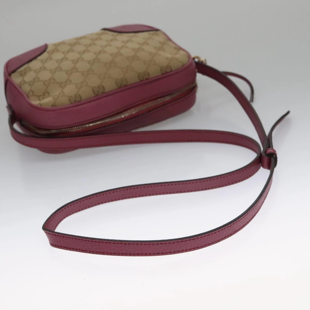 Gucci Camera  Canvas Shoulder Bag (Pre-Owned)