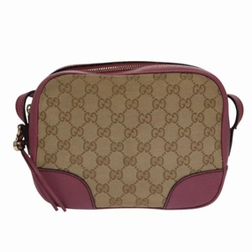 Gucci Camera  Canvas Shoulder Bag (Pre-Owned)