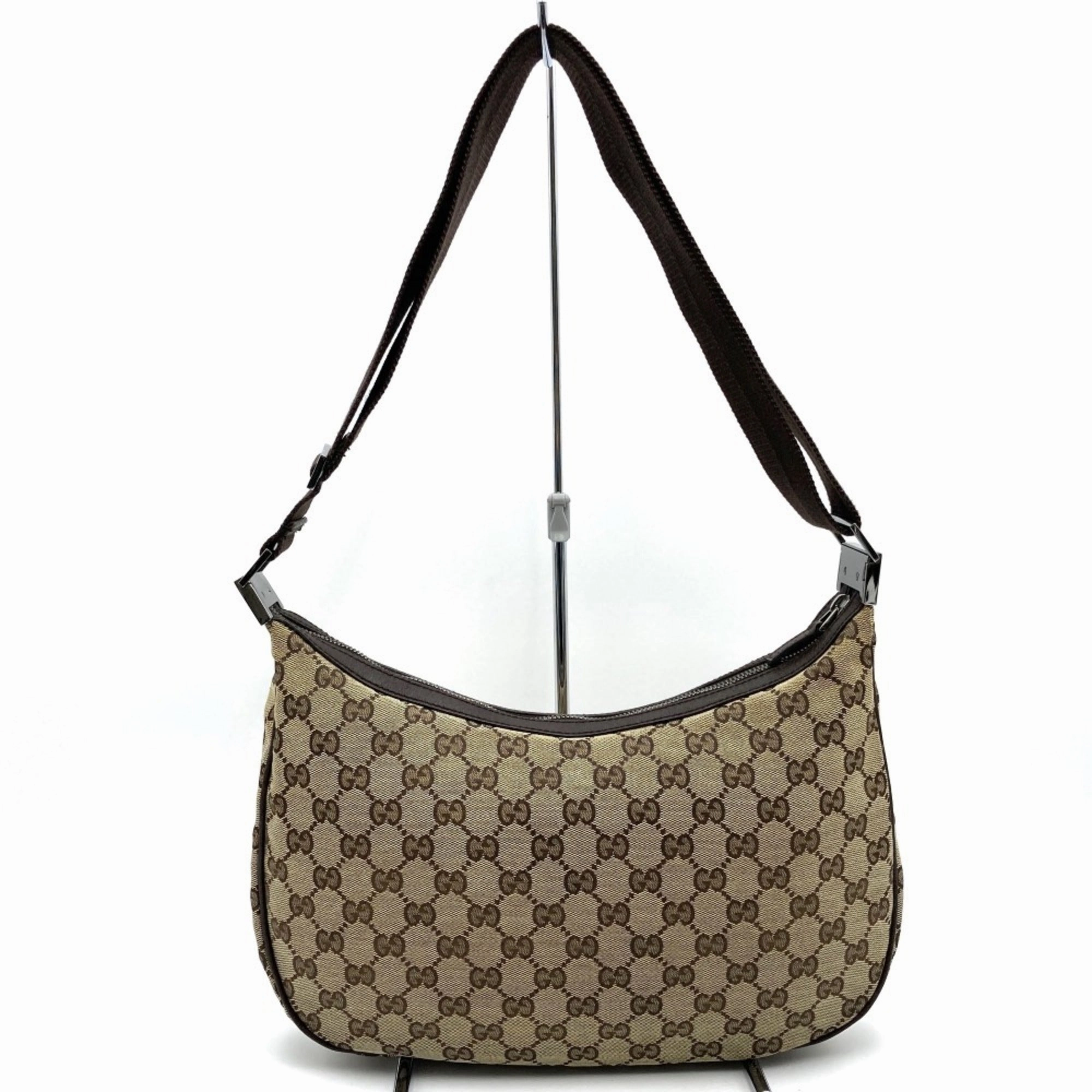 Gucci  Canvas Shoulder Bag (Pre-Owned)