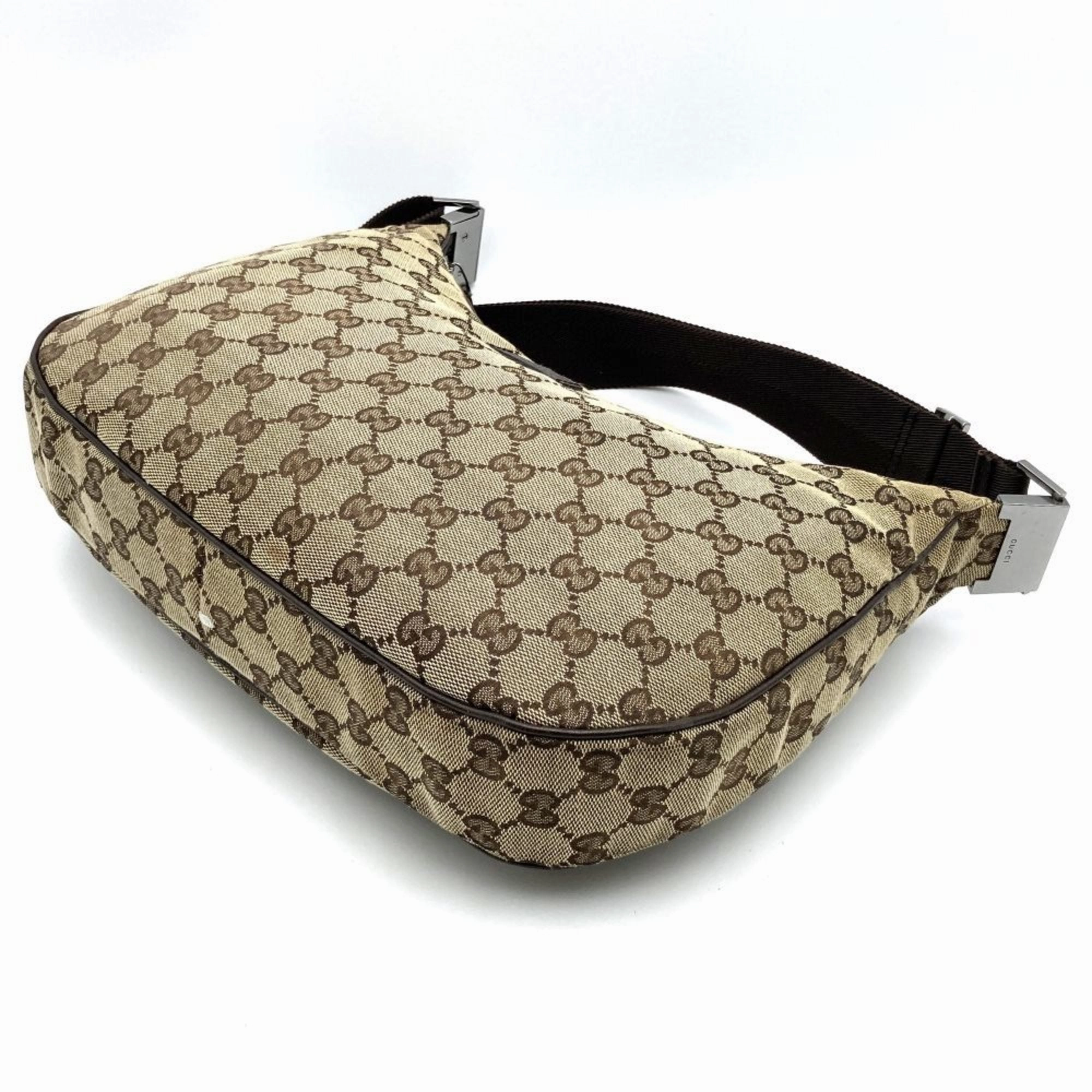 Gucci  Canvas Shoulder Bag (Pre-Owned)
