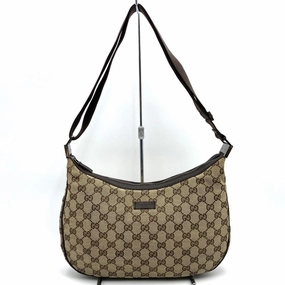 Gucci  Canvas Shoulder Bag (Pre-Owned)