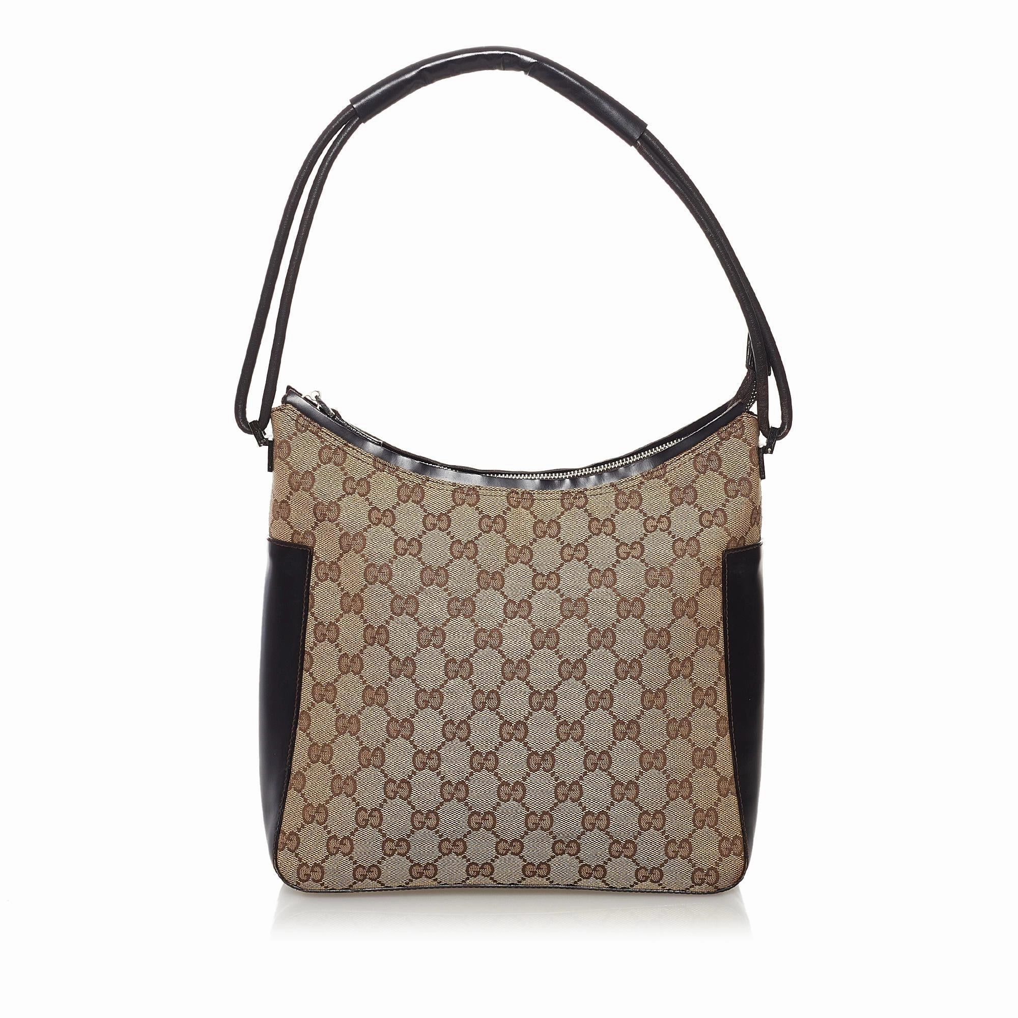 Gucci Canvas Shoulder Bag (SHG-32444)