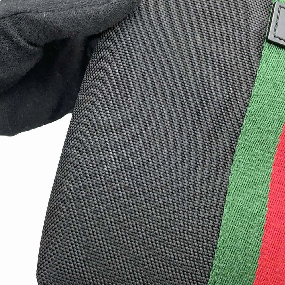 GUCCI Cherie Shoulder Bag Black631195 Canvas