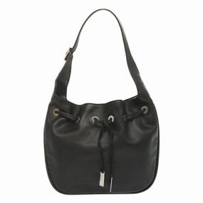 Gucci Drawstring  Leather Shoulder Bag ()