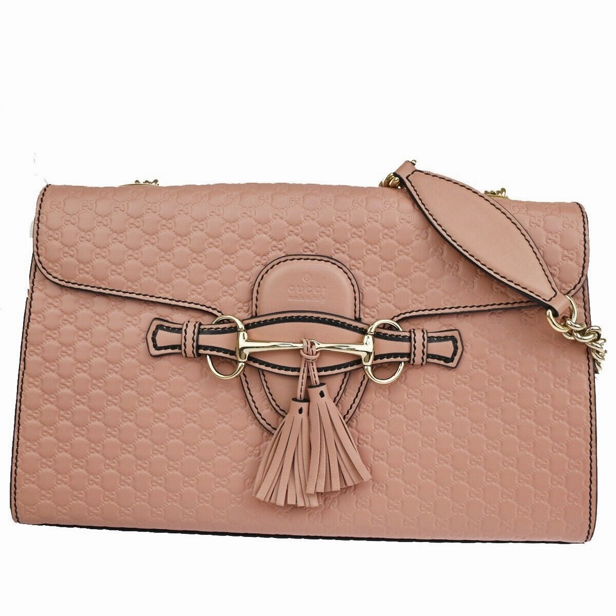 Gucci Emily  Leather Shoulder Bag ()