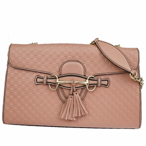Gucci Emily  Leather Shoulder Bag ()