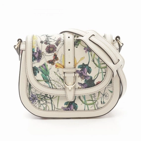 Gucci Flora Leather Shoulder Bag 336749
