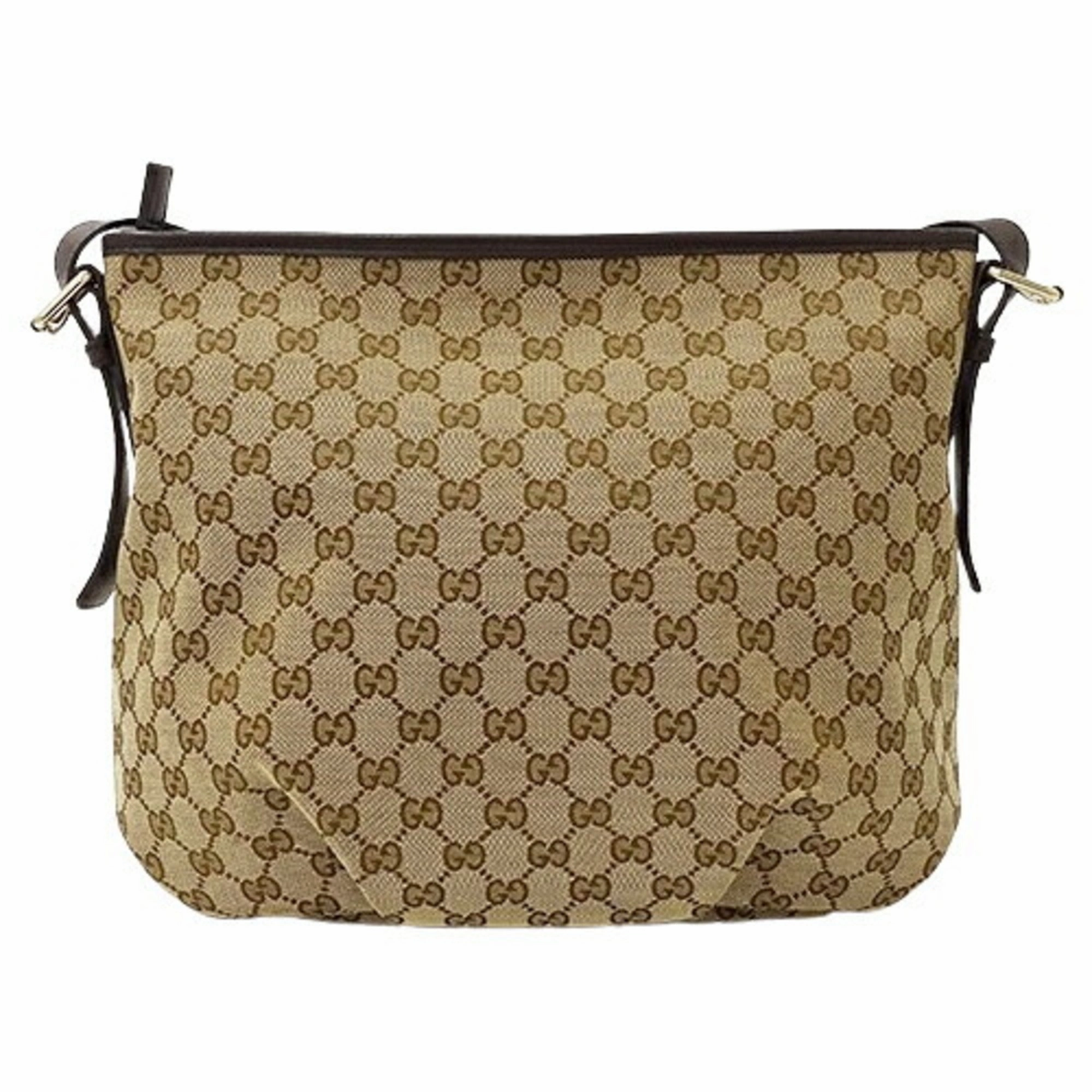 Gucci Gg Canvas   Gg Canvas Shoulder Bag (Pre-Owned)