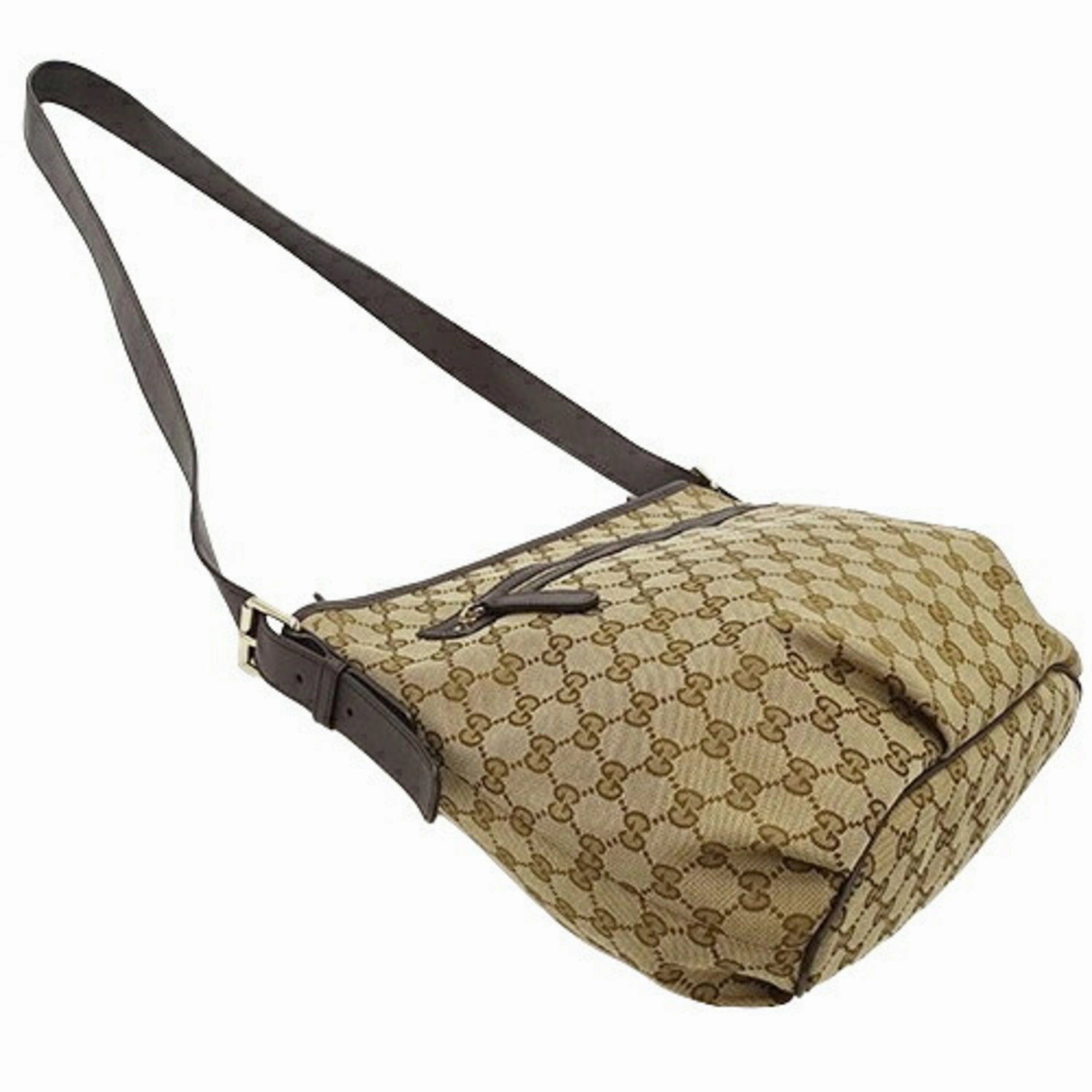 Gucci Gg Canvas   Gg Canvas Shoulder Bag (Pre-Owned)