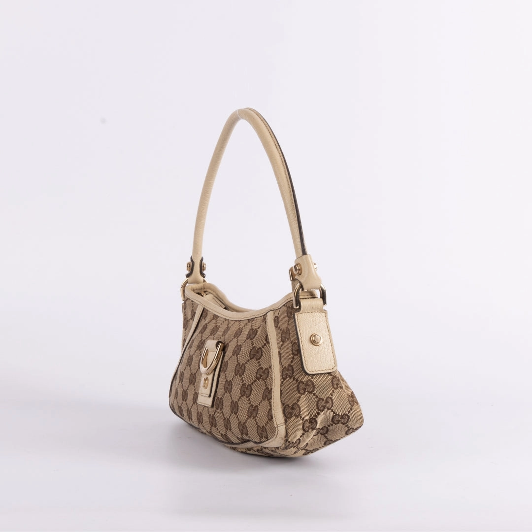Gucci GG Canvas Abbey D Ring Pochette