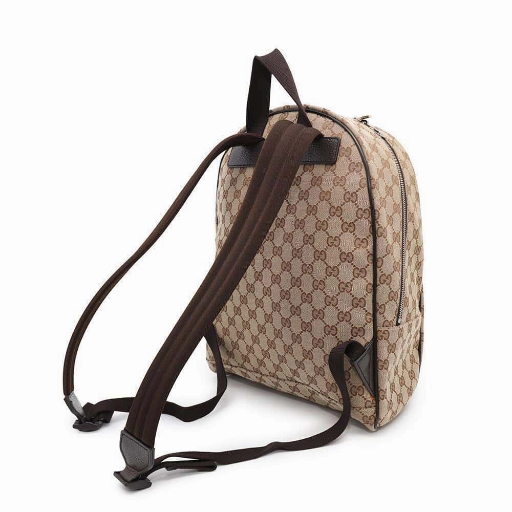 GUCCI GG Canvas Backpack Beige449906 GG Canvas