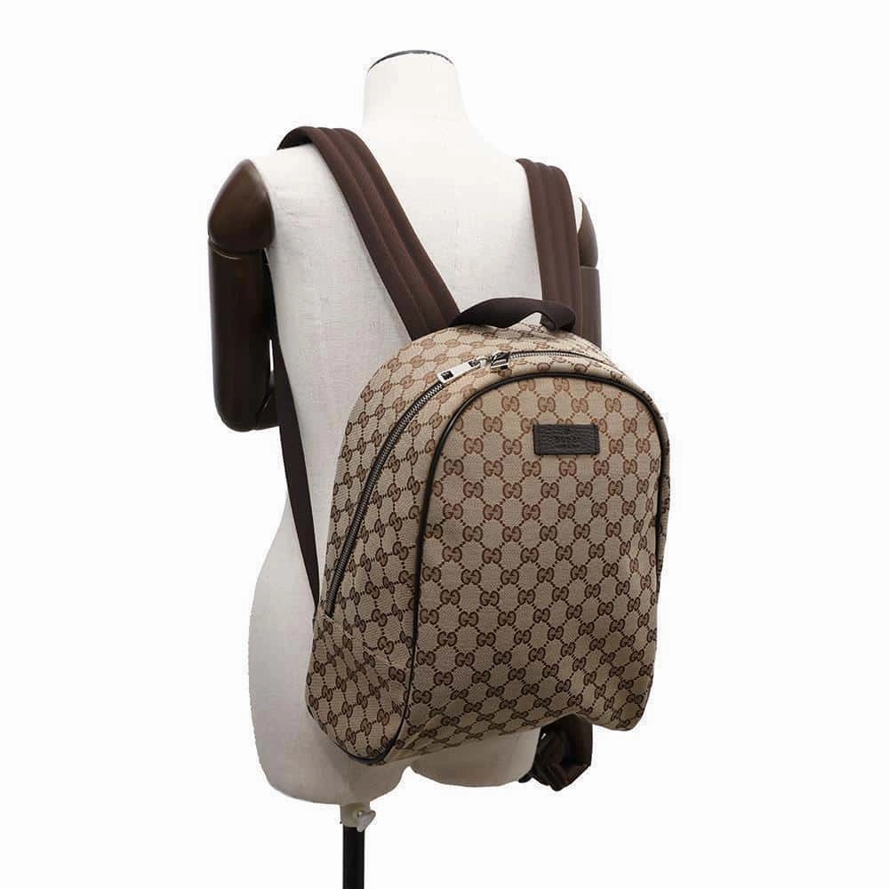 GUCCI GG Canvas Backpack Beige449906 GG Canvas