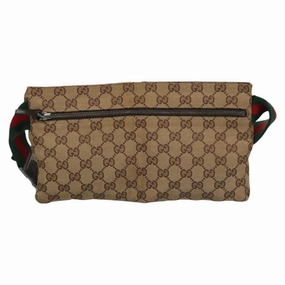 Gucci Gg Canvas Beige Canvas Shoulder Bag ()