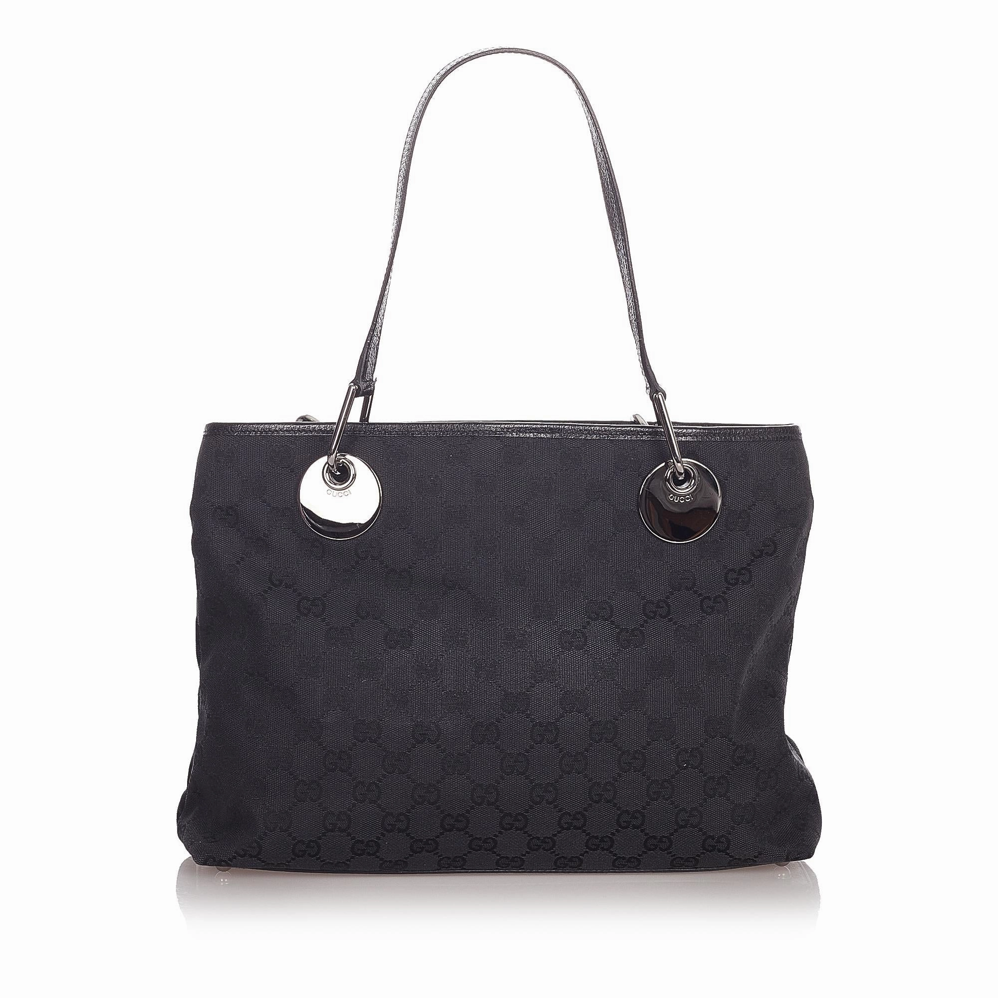 Gucci GG Canvas Eclipse Shoulder Bag (SHG-31969)