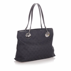 Gucci GG Canvas Eclipse Shoulder Bag (SHG-31969)