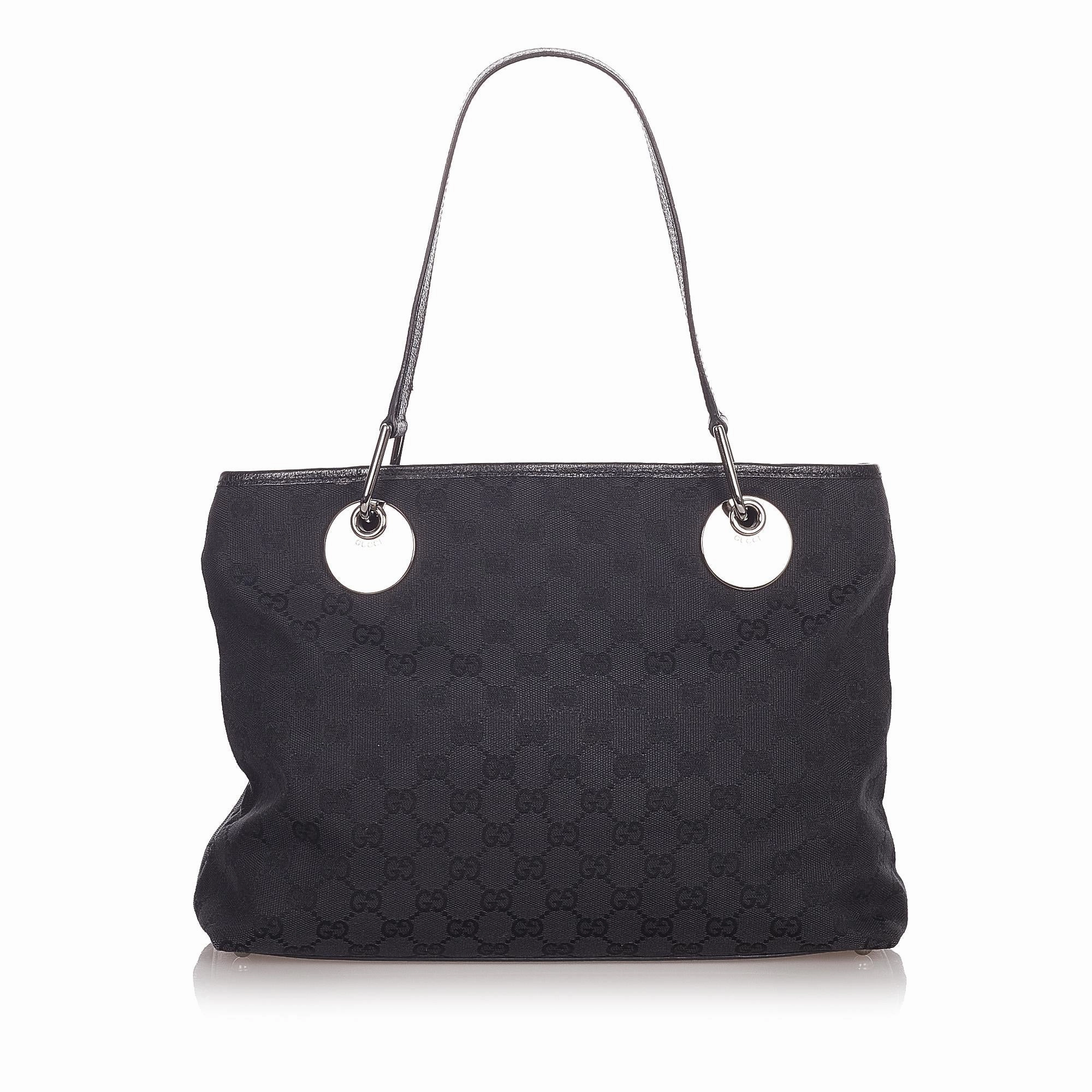Gucci GG Canvas Eclipse Shoulder Bag (SHG-31969)