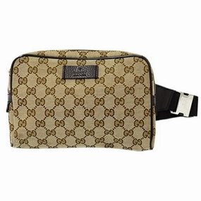 Gucci  Gg Canvas Fanny Pack Sling Bag (Pre-Owned)