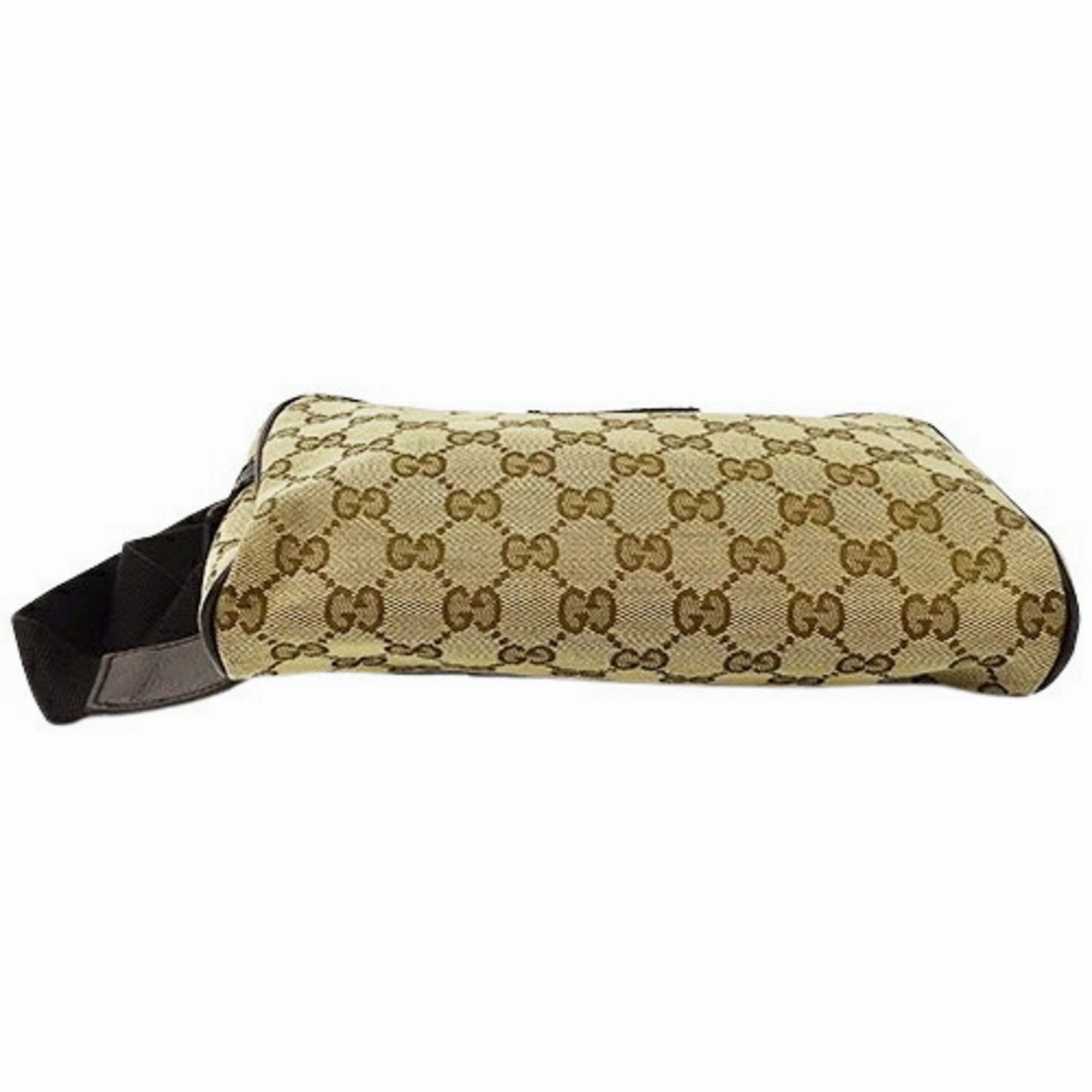 Gucci  Gg Canvas Fanny Pack Sling Bag (Pre-Owned)
