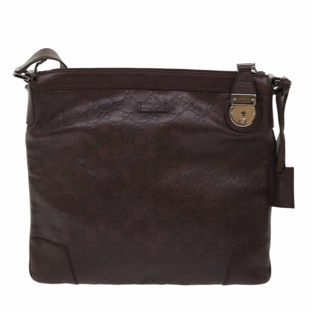 GUCCI GG Canvas Guccissima Shoulder Bag Brown 148476  ki3279