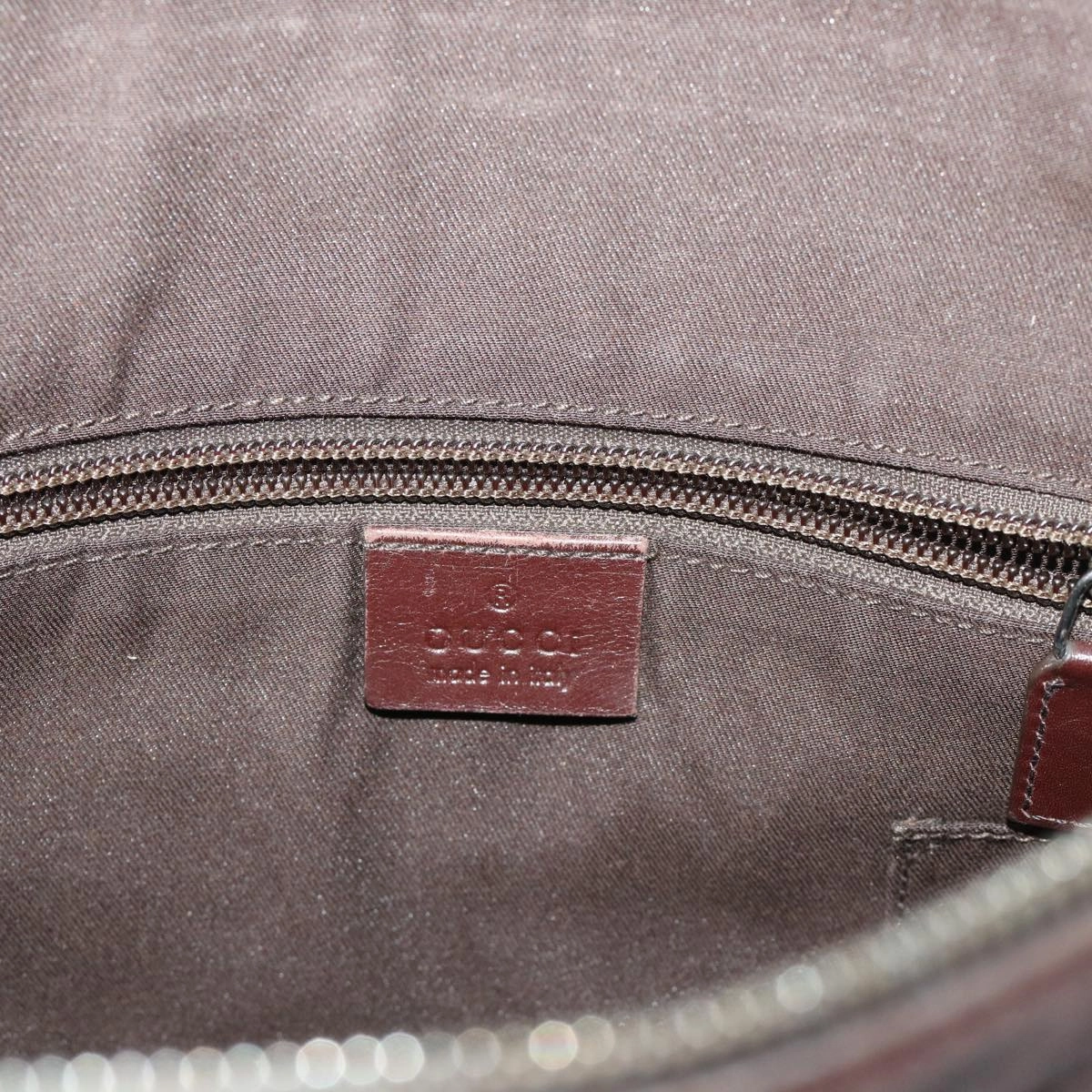 GUCCI GG Canvas Guccissima Shoulder Bag Brown 148476  ki3279