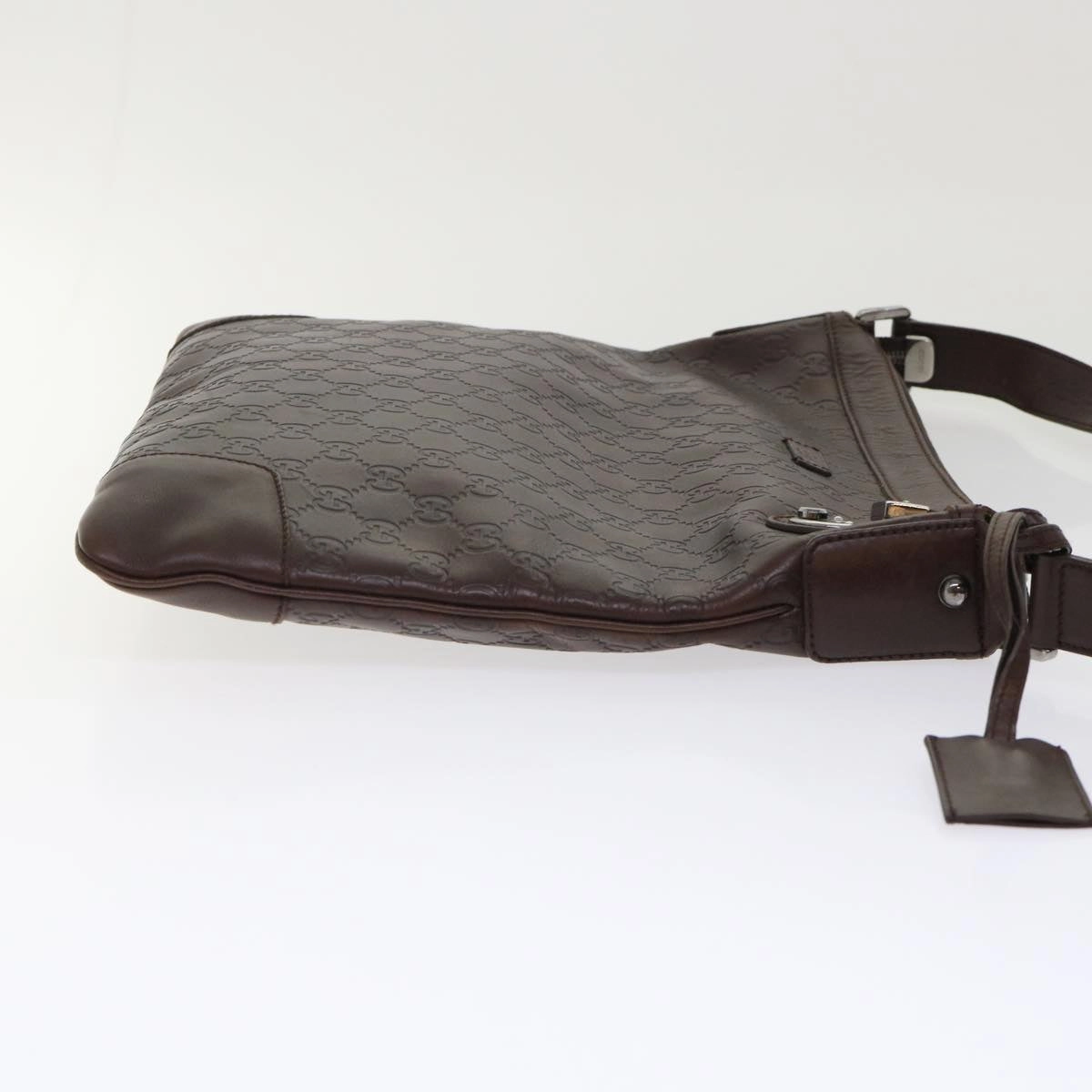 GUCCI GG Canvas Guccissima Shoulder Bag Brown 148476  ki3279