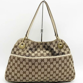 Gucci  Gg Canvas Handbag Shoulder Bag (Pre-Owned)